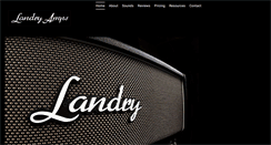Desktop Screenshot of landryamps.com